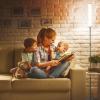 imageOBright LED Cylinder Floor Lamp with Remote Control Full Range Dimming Adjustable Color Temperature 3000K6000K Minimalist Standing Lamps for Living Room Bedrooms and Office Brushed NickelBrushed Nickel Remote Control