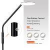 imageOBright Moon  Dimmable LED Floor Lamp Adjustable Color Temperature for Bedside Reading Work Light ArtCrafting Light Sewing 360 Flexible Gooseneck Rotatable Lighting Antique BrassBlack
