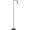 imageOBright Industrial Floor Lamp for Living Room Metal Lamp E26 Socket 70 Inches Minimalist Design for Decorative Lighting Stand Lamp for Bedroom Office Dorm GoldBlack