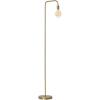 imageOBright Industrial Floor Lamp for Living Room Metal Lamp E26 Socket 70 Inches Minimalist Design for Decorative Lighting Stand Lamp for Bedroom Office Dorm GoldGold