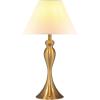 imageOBright Ember Rechargeable Table Lamp BlackBalusterAntique Brass